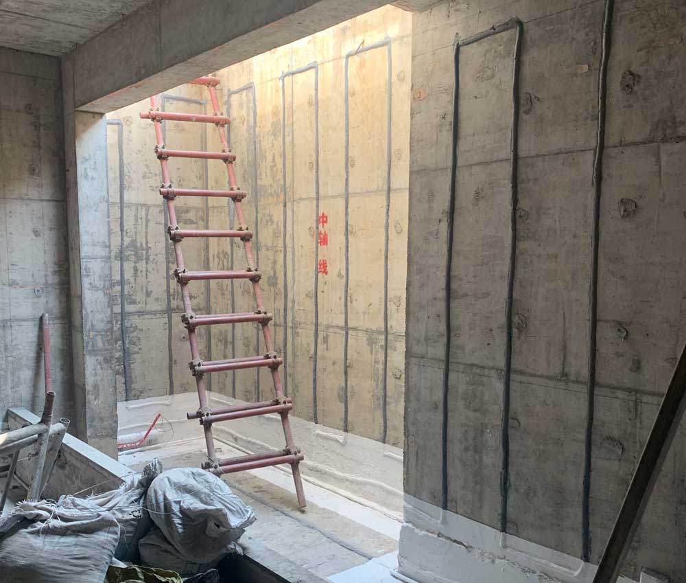 安吉緩山别墅防潮：立威电渗透系统破解山区地下室潮湿难题