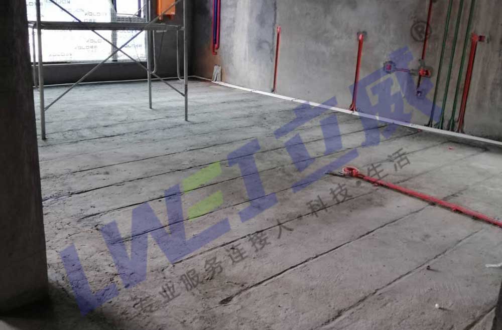 立威电渗透防潮系统在温州市七都岛中岛别墅430㎡地下室的应用案例